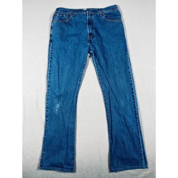 Levi's Other - Levi's 517 Boot Cut Jeans Mens 38x38 (36x34 Actual) Blue Denim Medium Wash READ